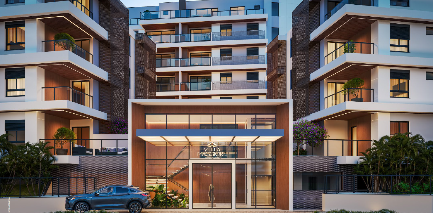 Fachada do Villa Maggiore Residencial em Florianópolis