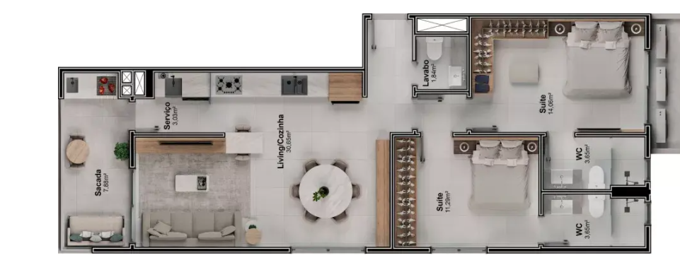 2 Quartos