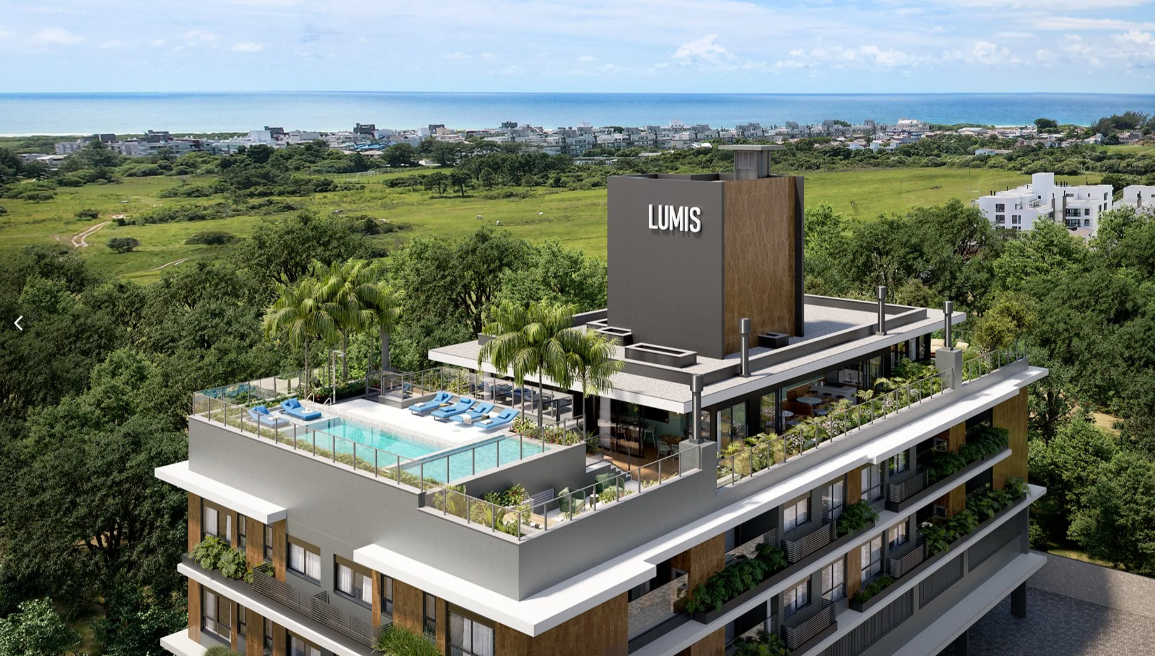 Fachada do  Vergê Campeche em Florianópolis