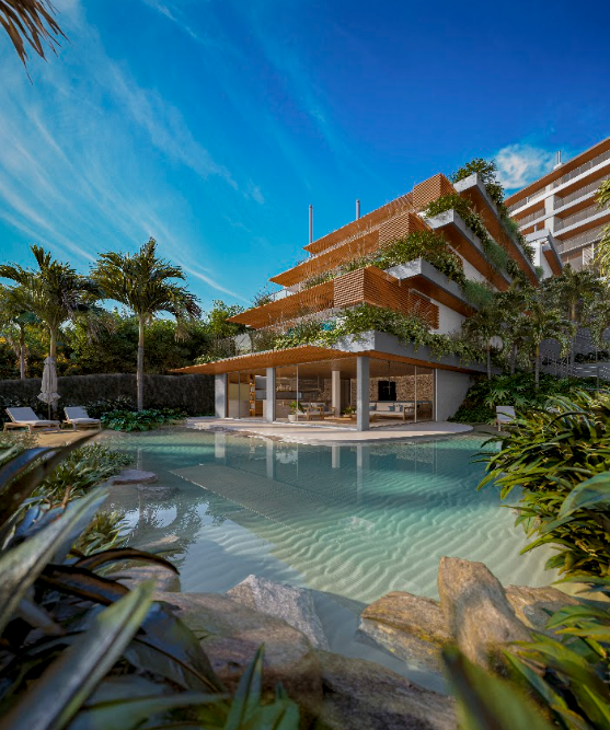 Fachada do Meraki Sunset em Florianópolis